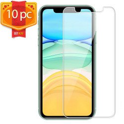 10pc Transparent Tempered Glass Screen Protector for iPhone 12 / iPhone 12 Pro 6.1 inch (Clear) 10pc Transparent Tempered Glass Screen Protector for iPhone 12 / iPhone 12 Pro 6.1 inch (Clear)